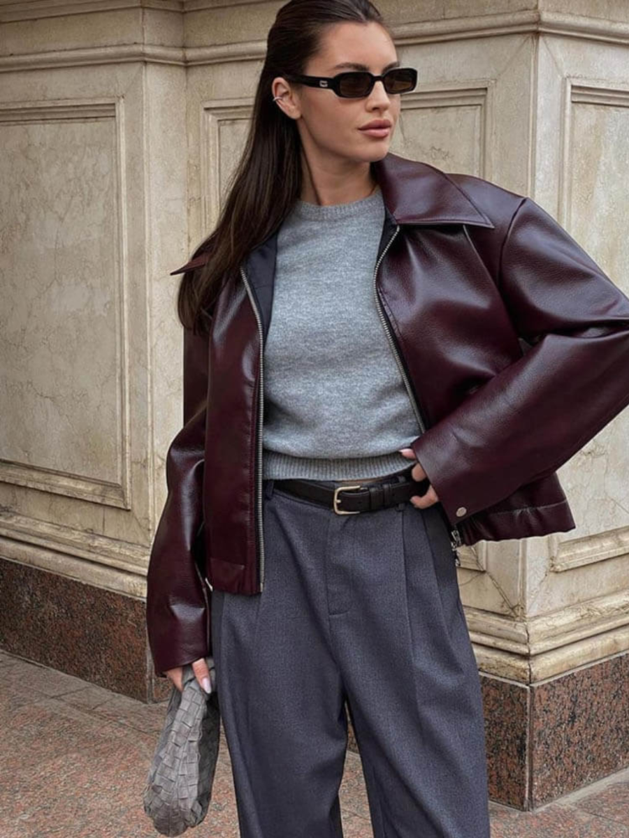 Chic Leather Jacket