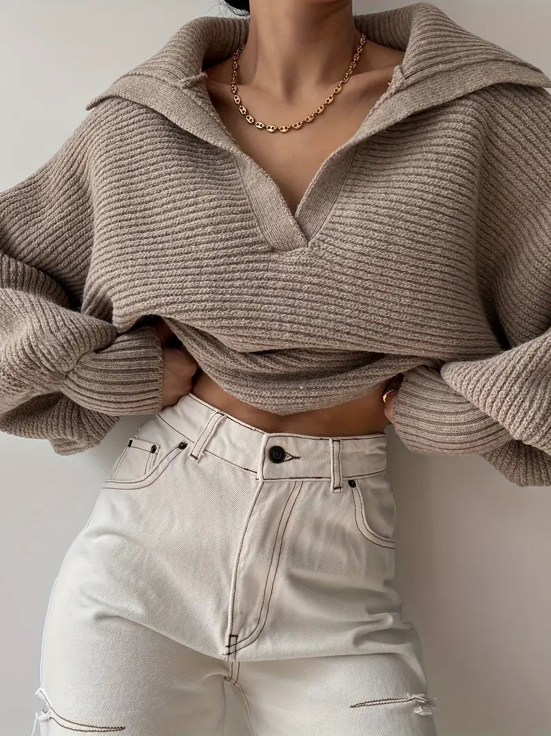 Oversized warm sweater