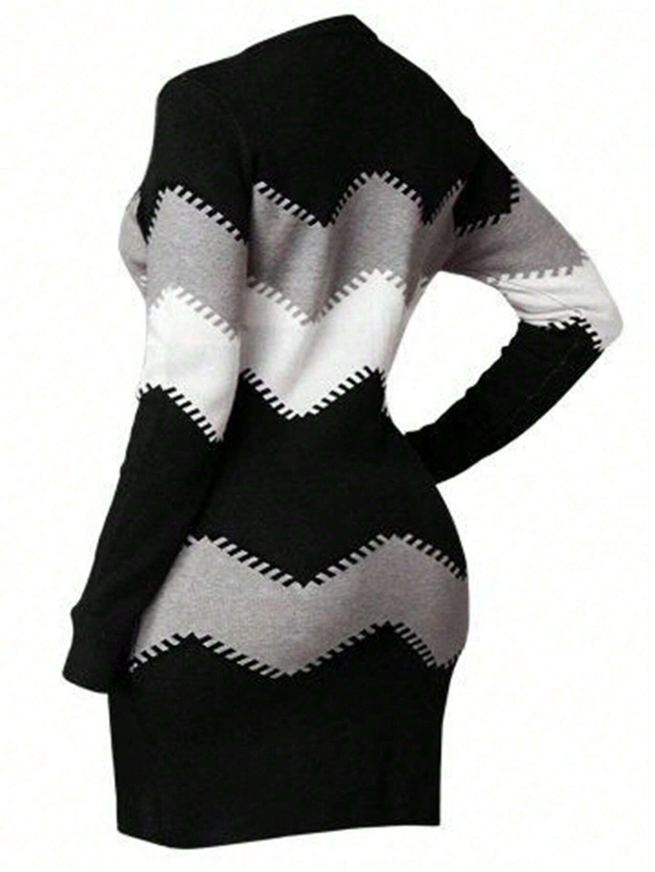 Long Sleeve Fitted Dress Fall