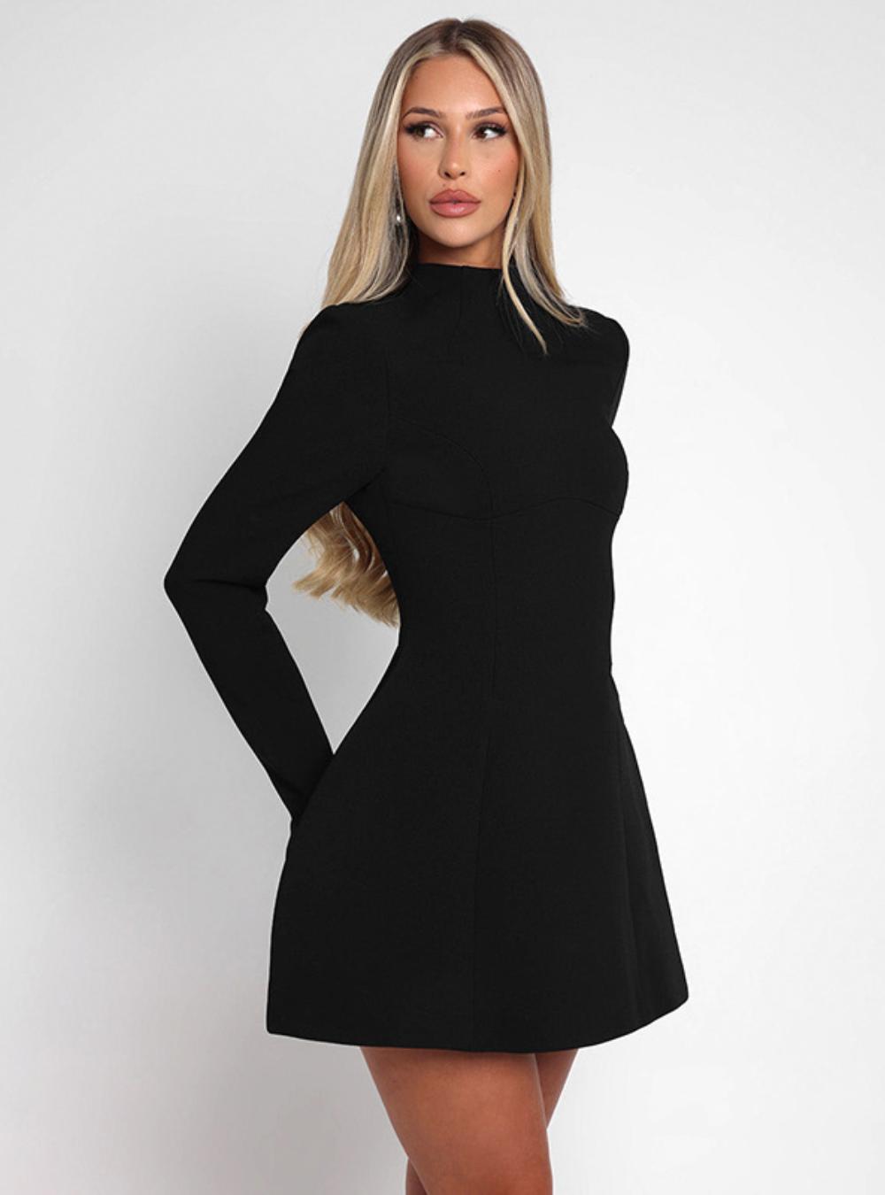 Backless Mini Dress