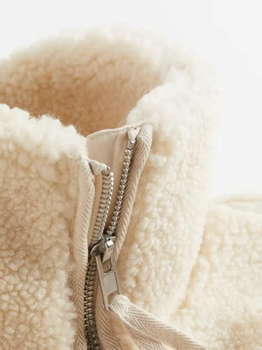 Cozy Comfy Teddy Jacket