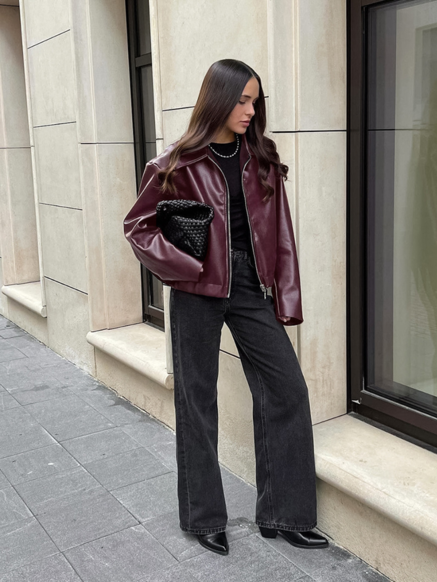 Chic Leather Jacket
