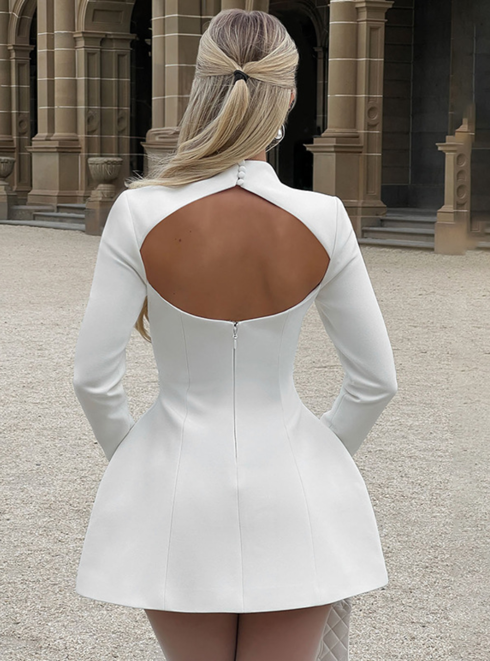 Backless Mini Dress