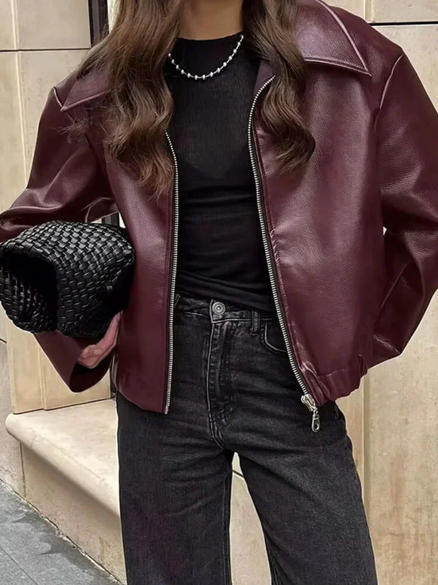 Chic Leather Jacket