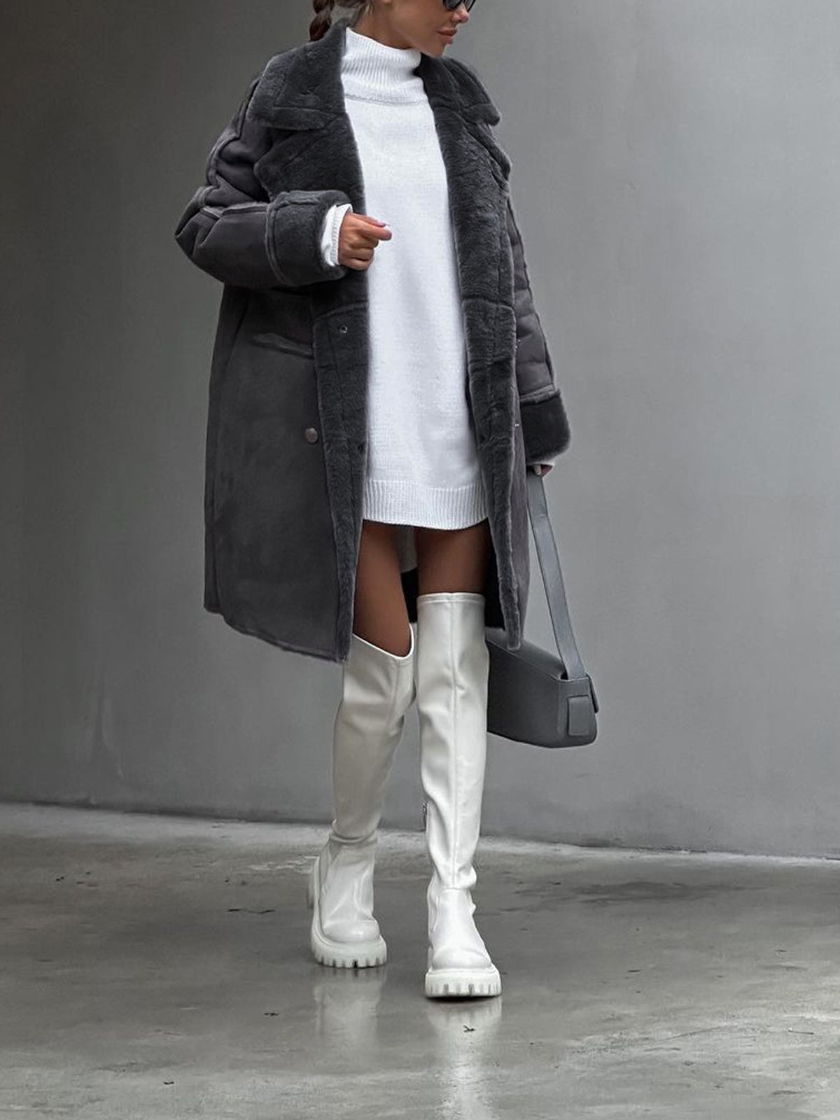 Classic and Warm Ladies Coat