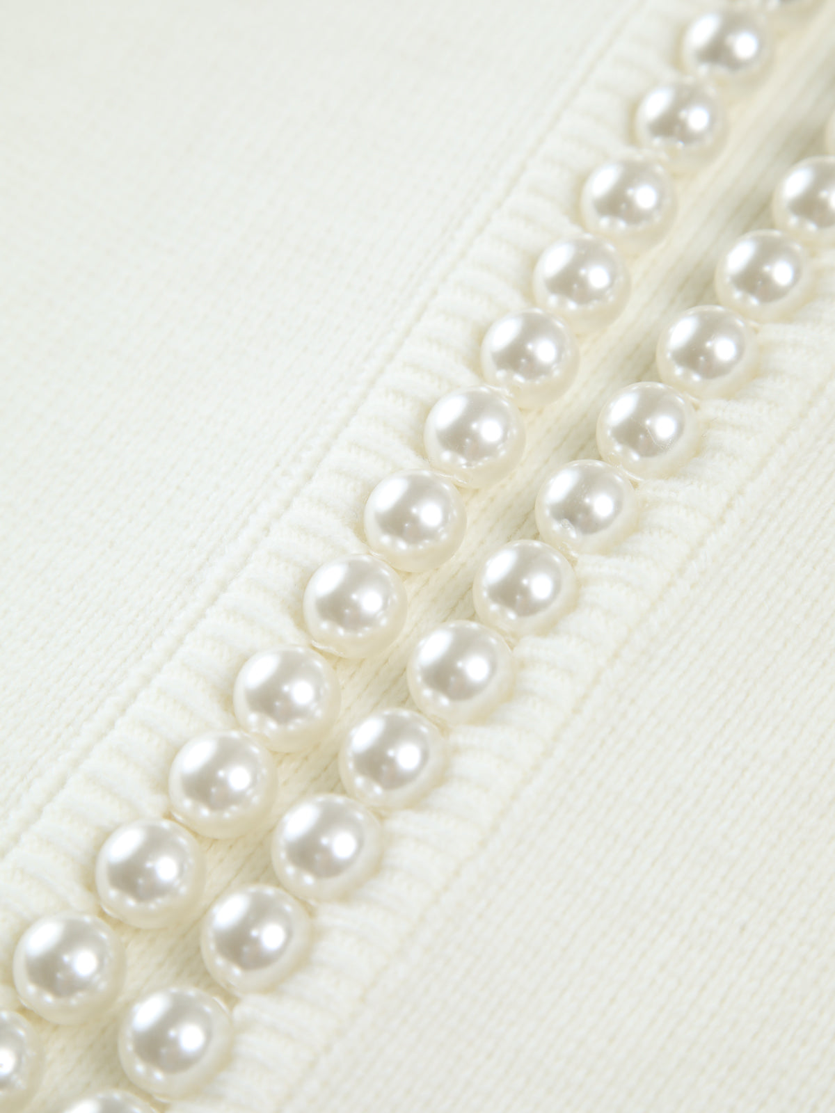 Pearl Edge Worn Cardigan