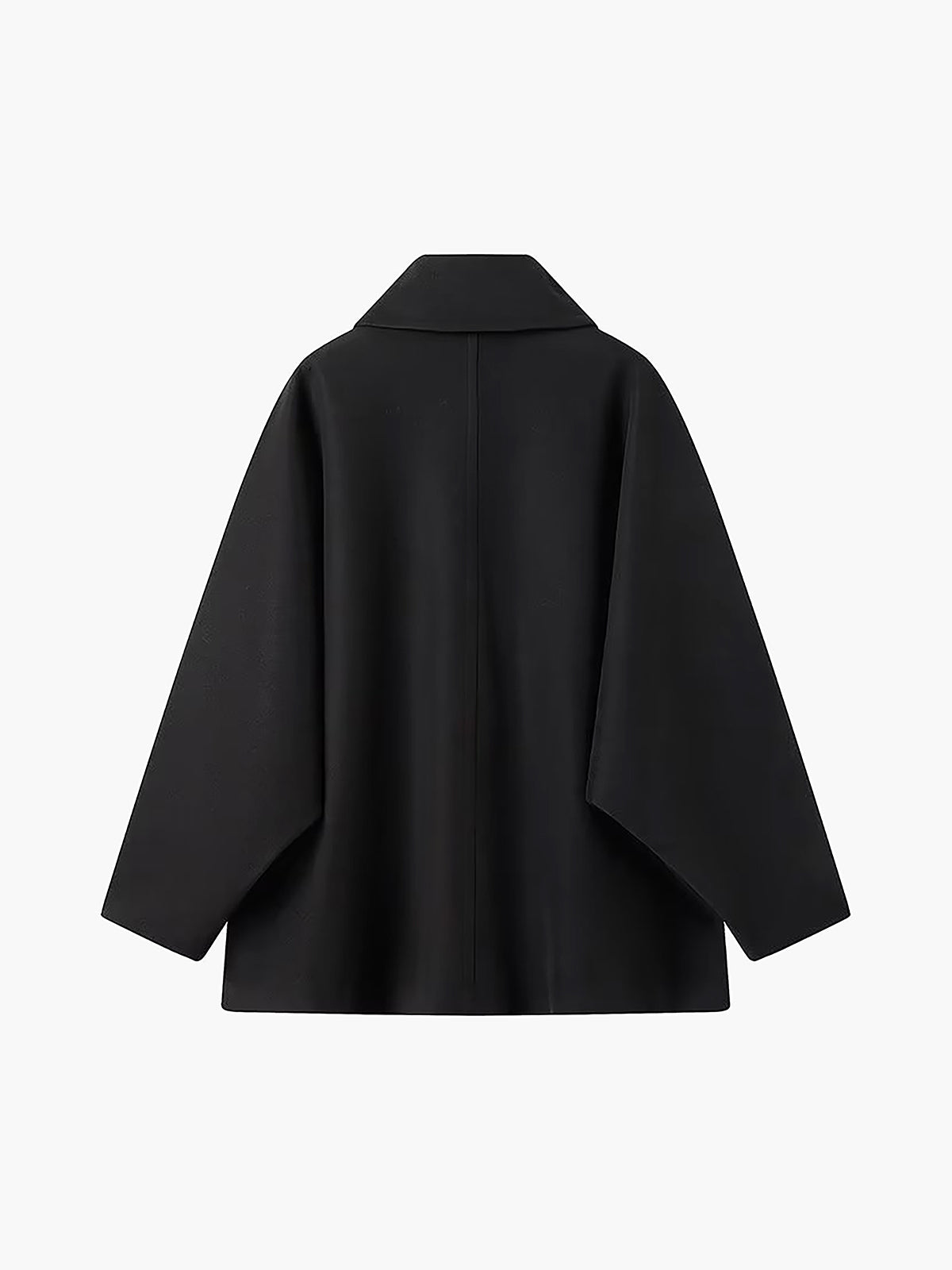 Sturdy Oversized Coat with Pocket and Buttons