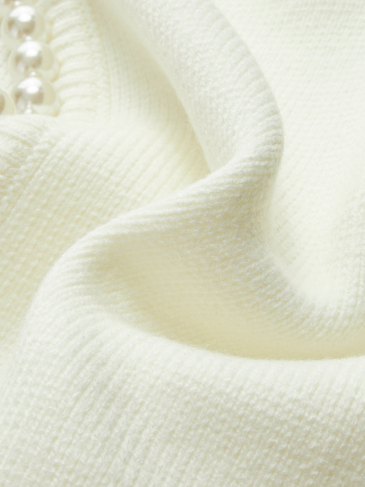 Pearl Edge Worn Cardigan