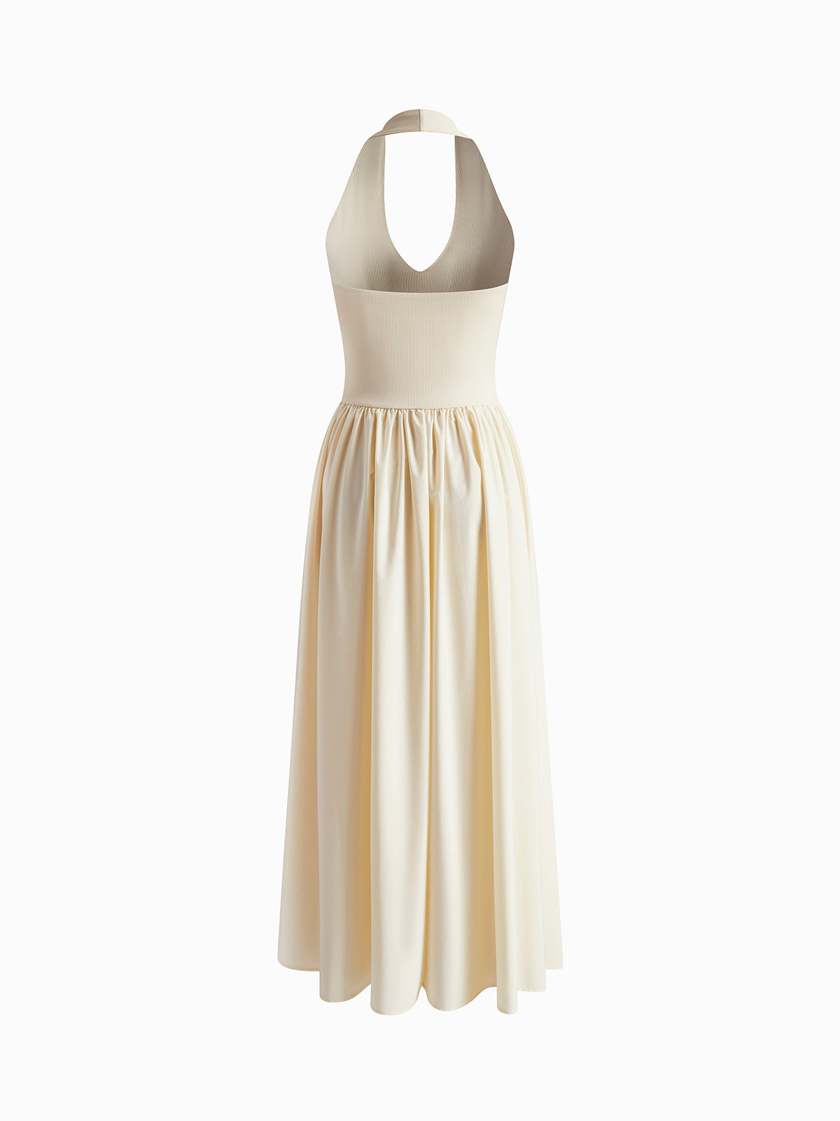 Open Back Dress with Pockets