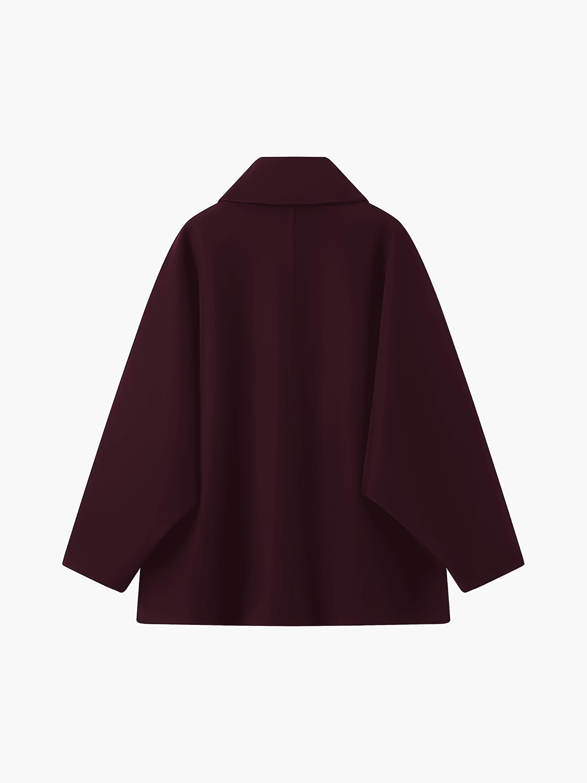 Sturdy Oversized Coat with Pocket and Buttons
