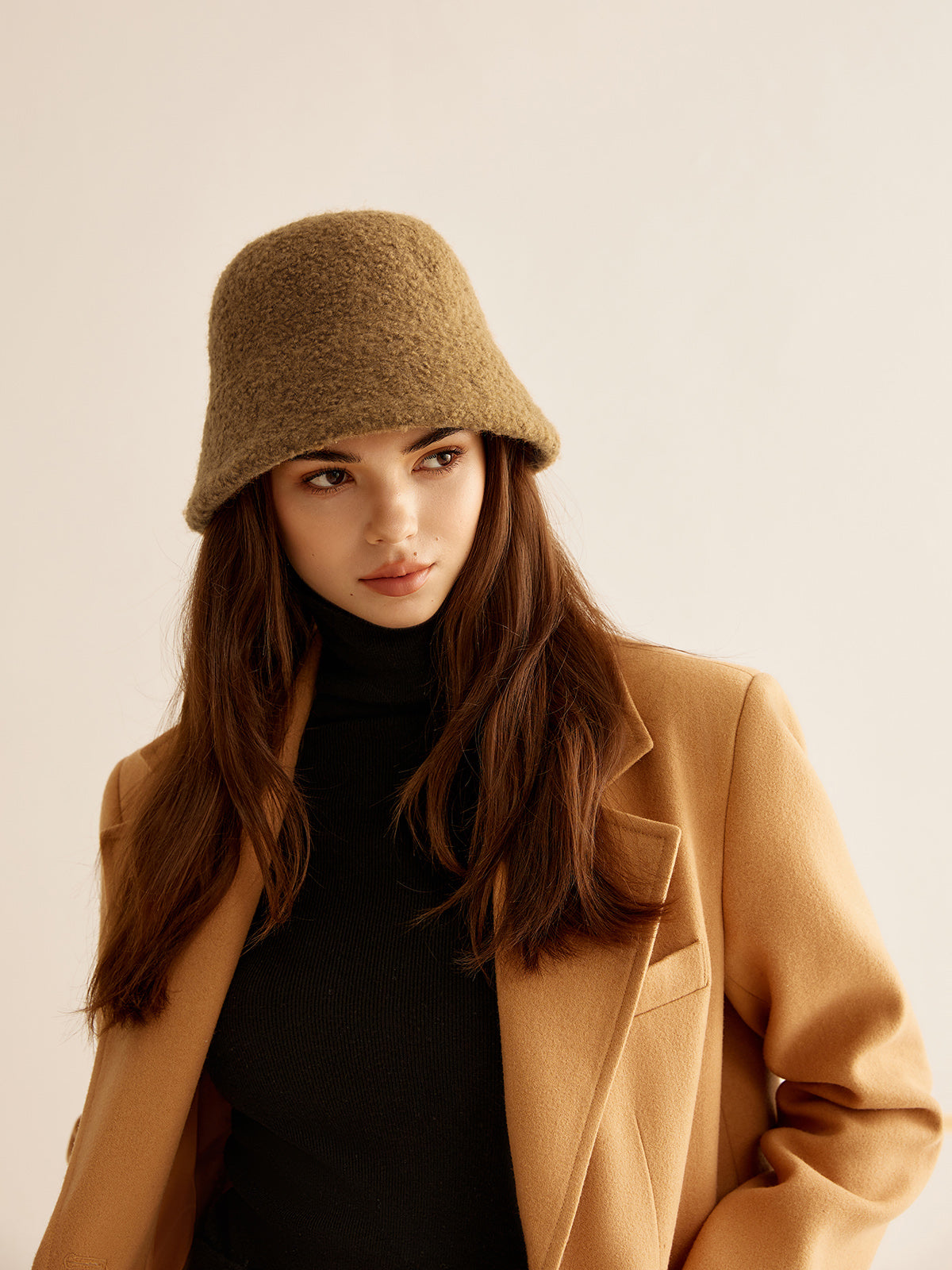 Wool Blend Bucket Hat