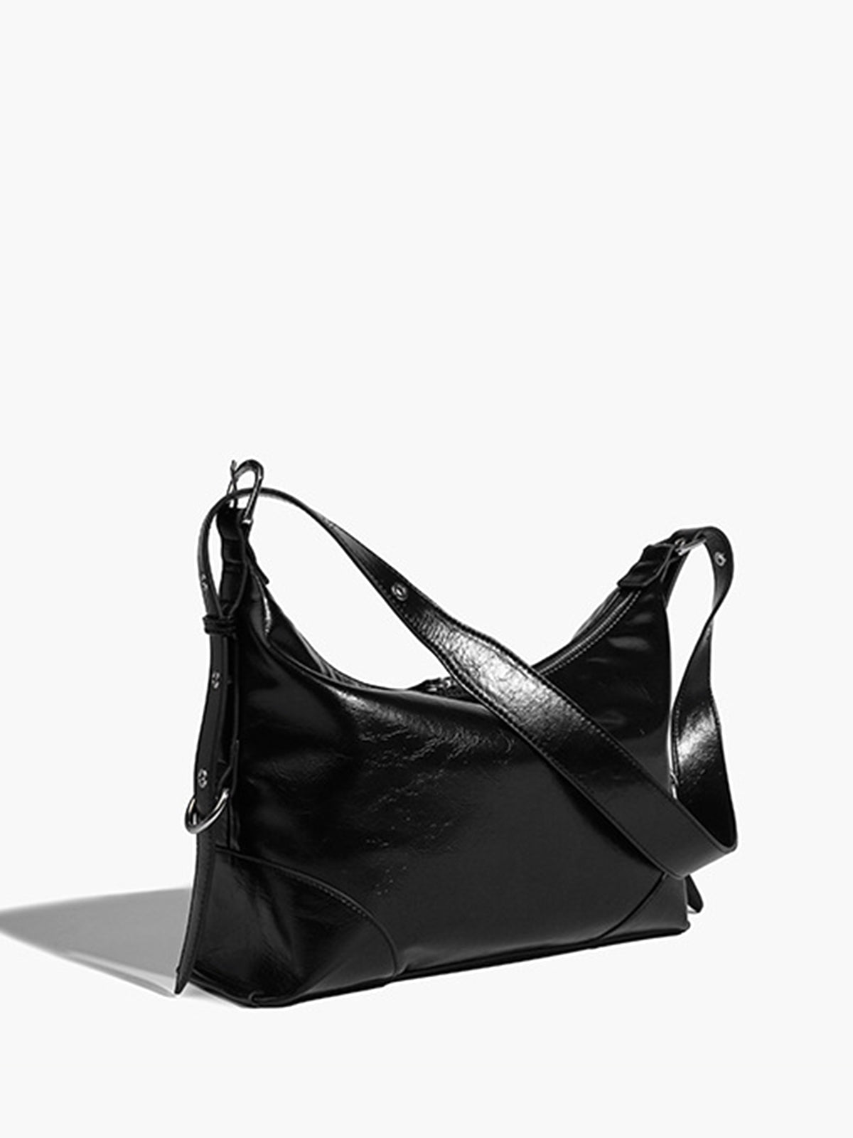 Adjustable Shoulder Strap Zipper Tote Bag