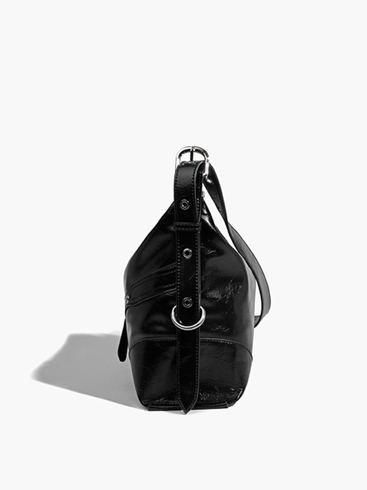 Adjustable Shoulder Strap Zipper Tote Bag