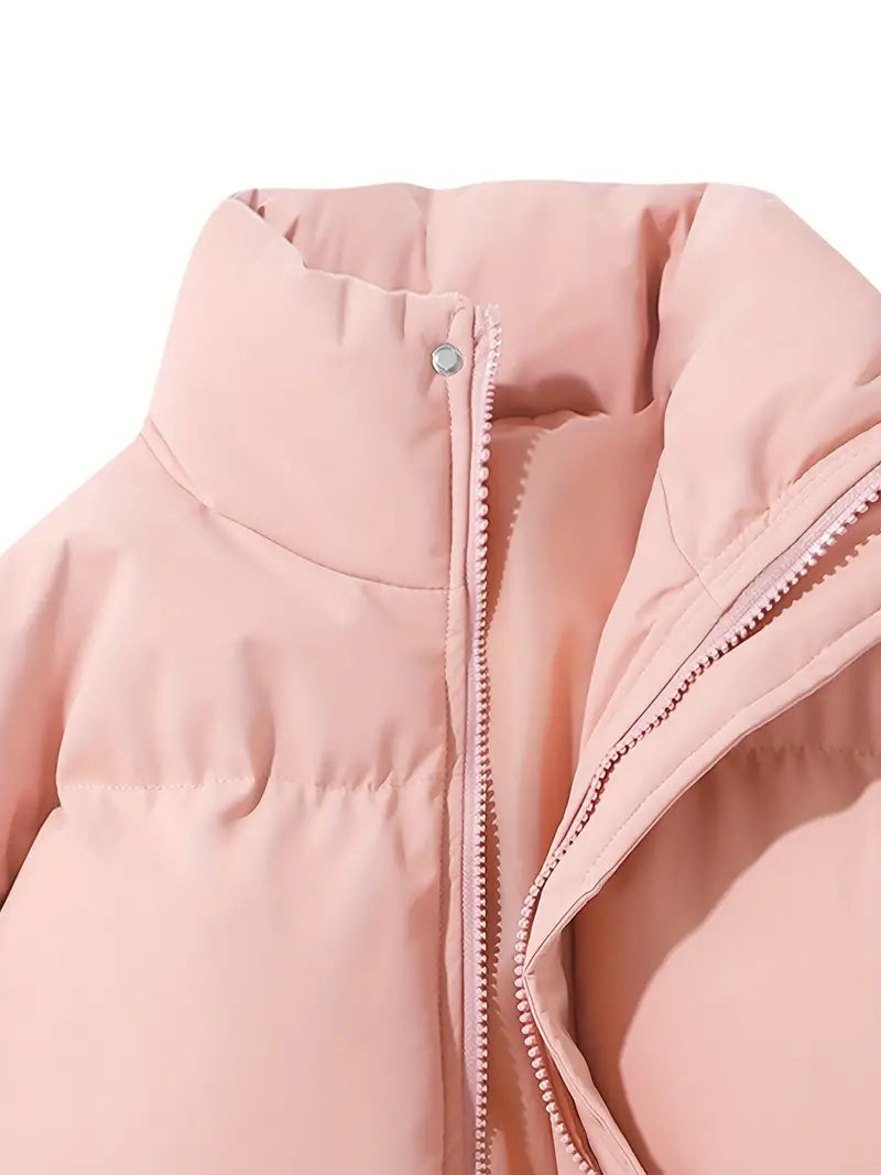 Classic warm jacket with hood