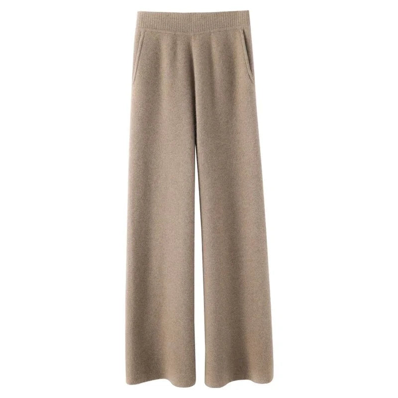 Women's wool trousers