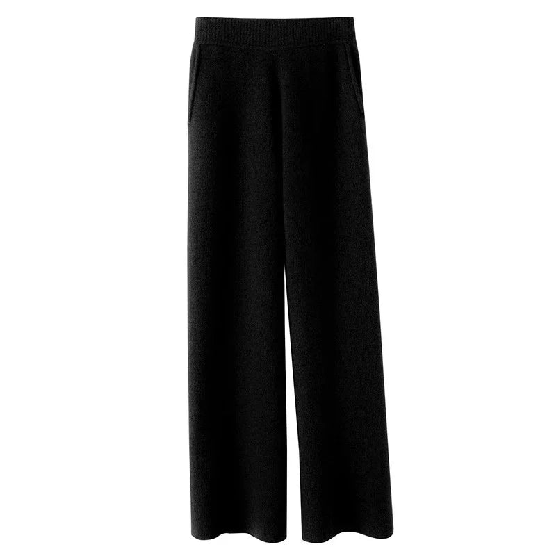 Women's wool trousers
