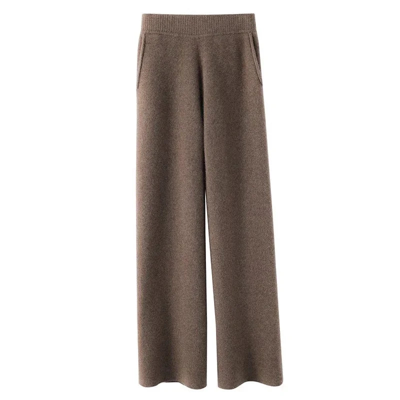 Women's wool trousers