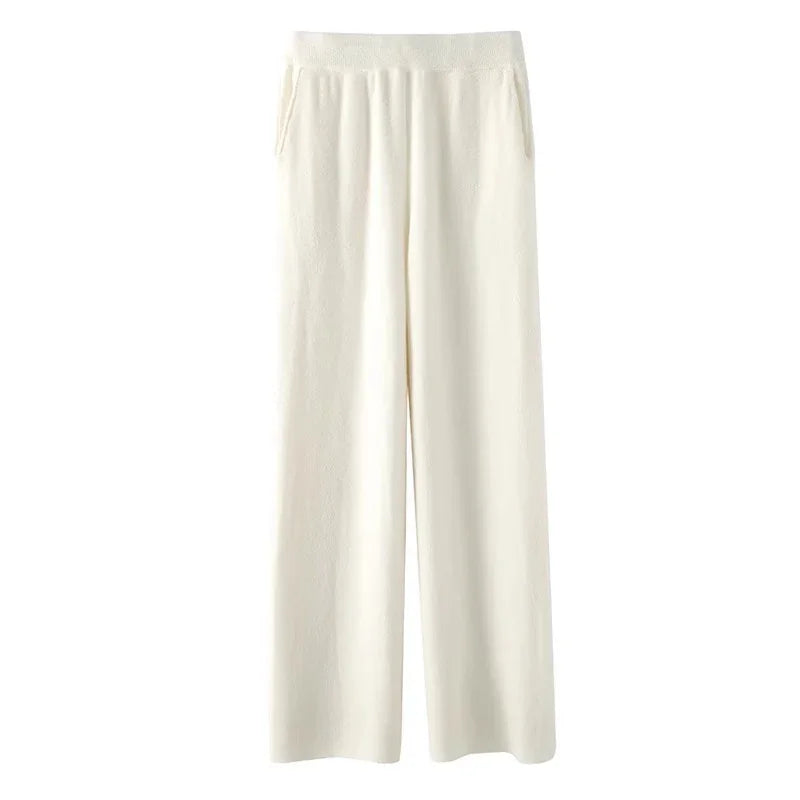 Women's wool trousers