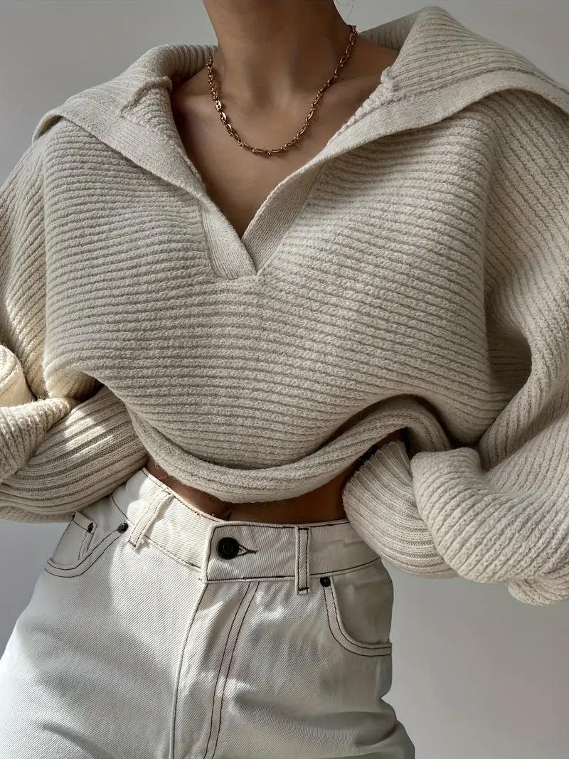 Oversized warm sweater