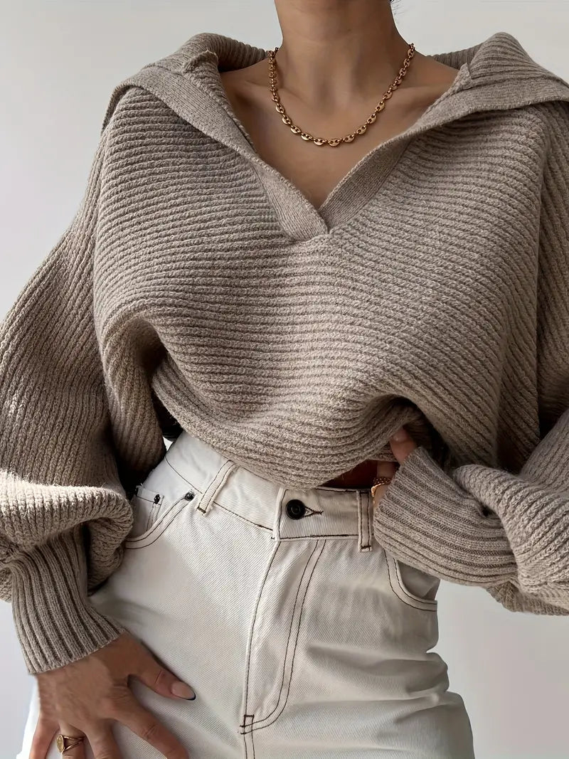Oversized warm sweater