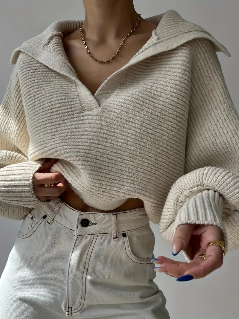 Oversized warm sweater