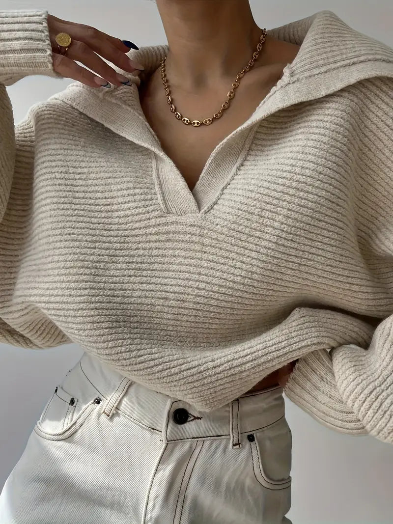 Oversized warm sweater