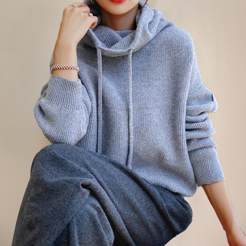Knitted Hoodie