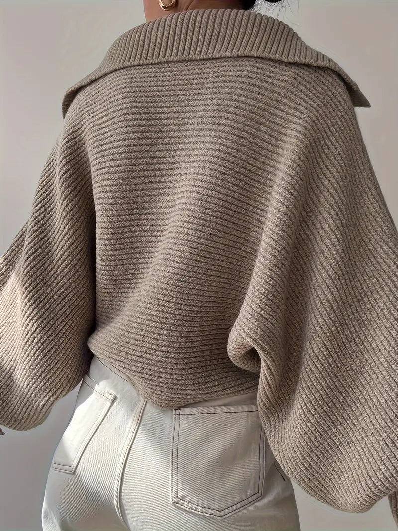 Oversized warm sweater