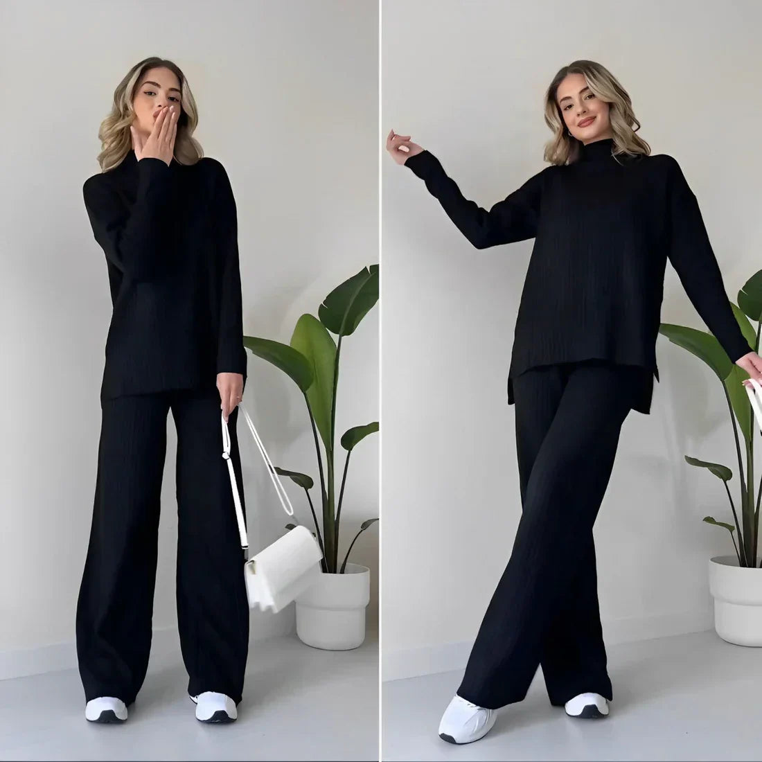 Two piece stylish ladies outfit