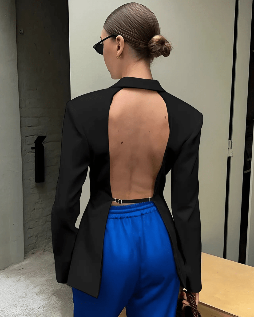 Luxe Backless Blazer