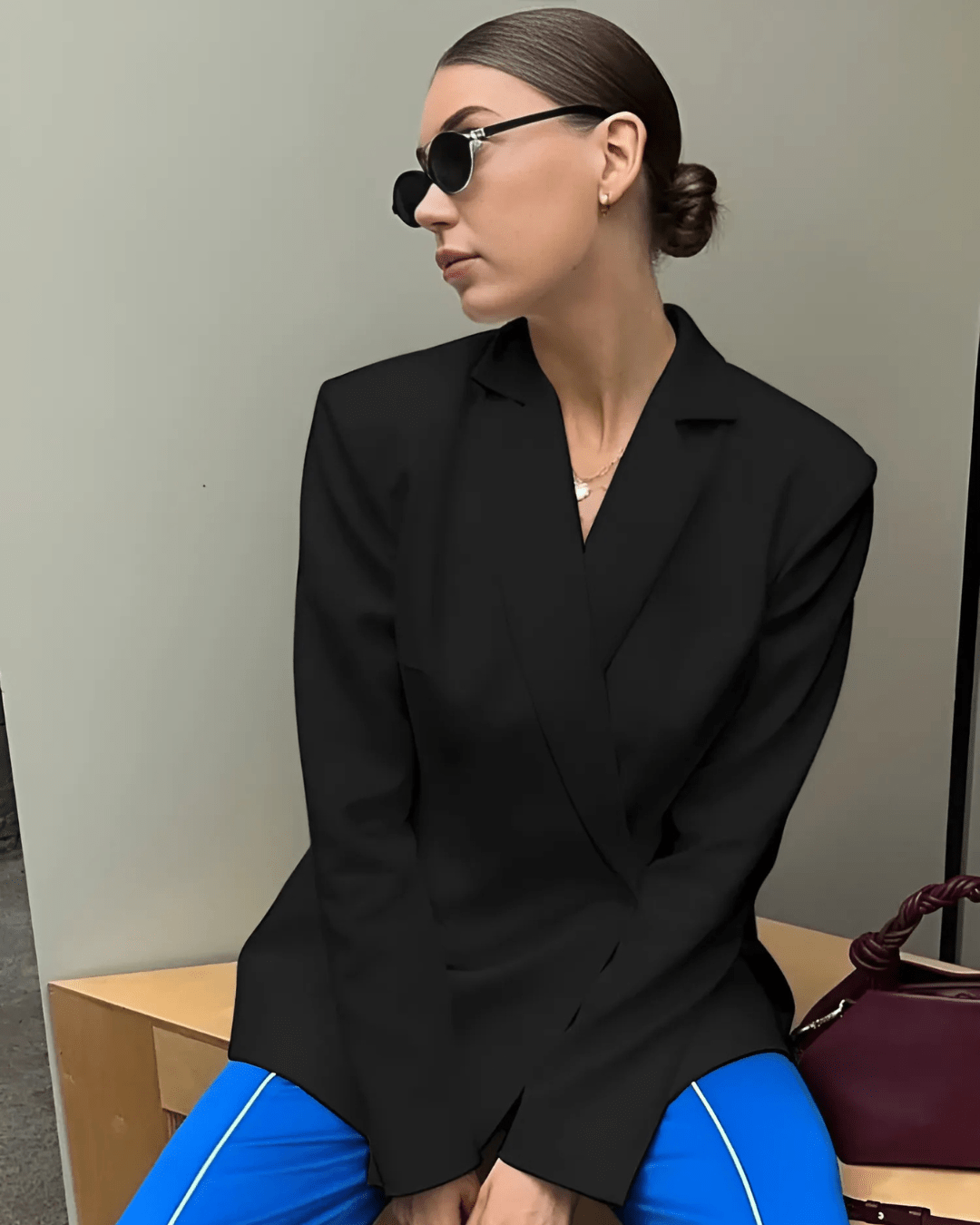 Luxe Backless Blazer