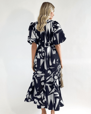 Abstracte Zomer Jurk