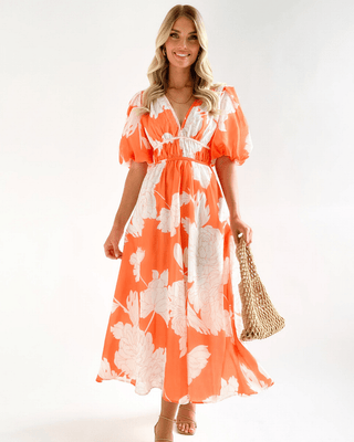 Abstracte Zomer Jurk