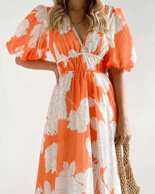 Abstracte Zomer Jurk