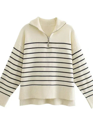 Chique gebreide trui