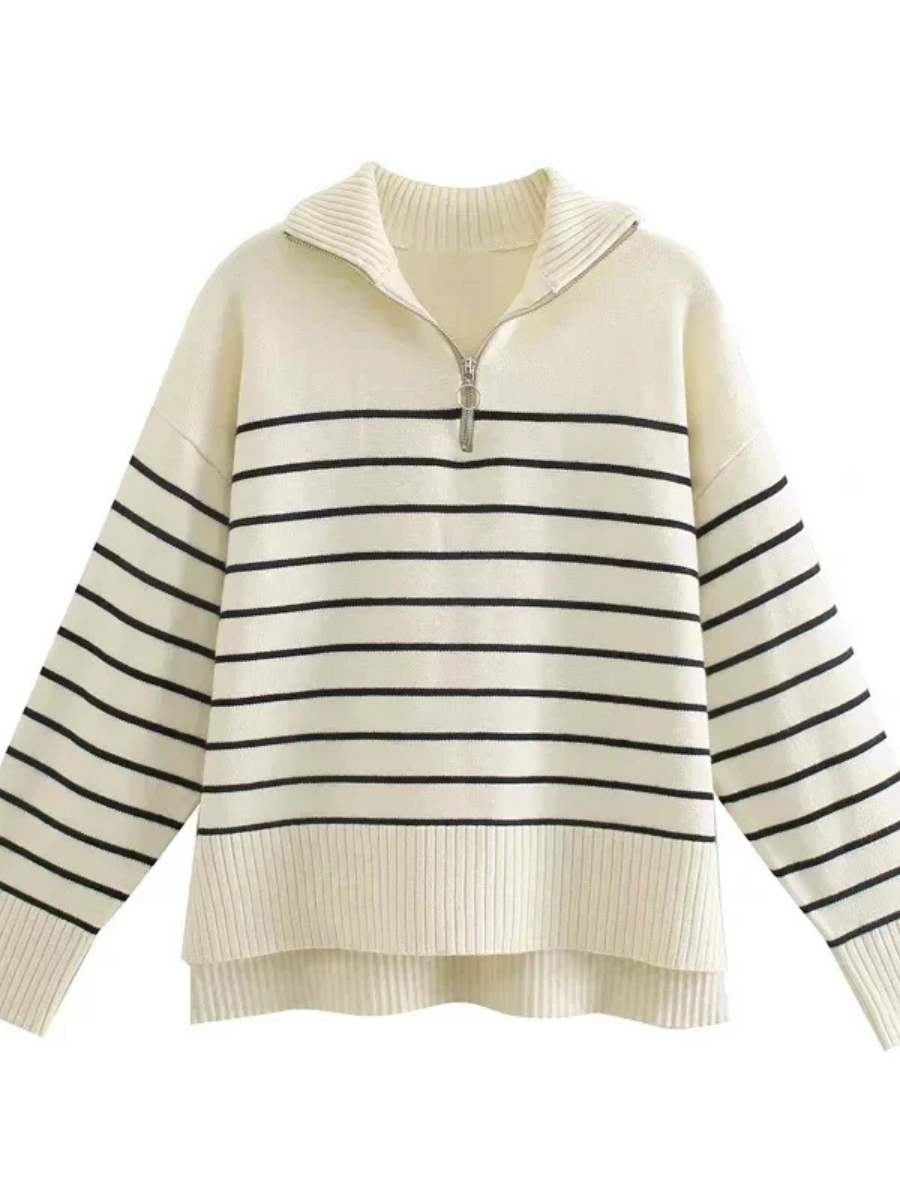 Chic knitted sweater