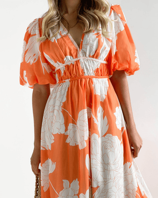 Abstracte Zomer Jurk