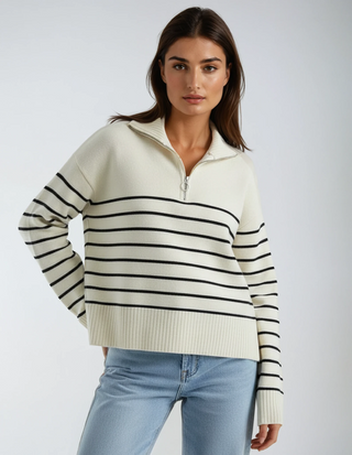 Chique gebreide trui