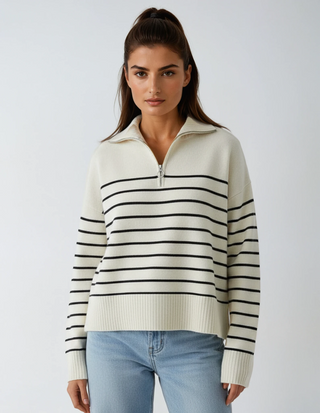 Chique gebreide trui