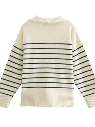 Chique gebreide trui