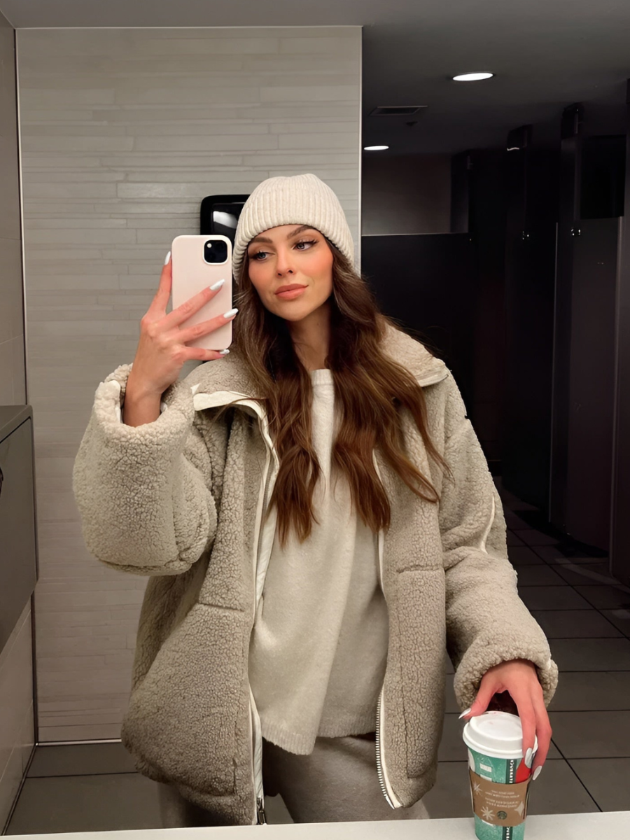 Cozy Comfy Teddy Jacket