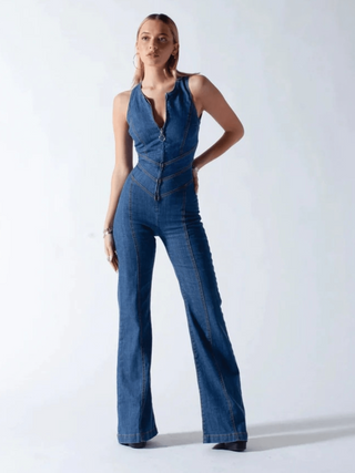 Iconische Denim Jumpsuit