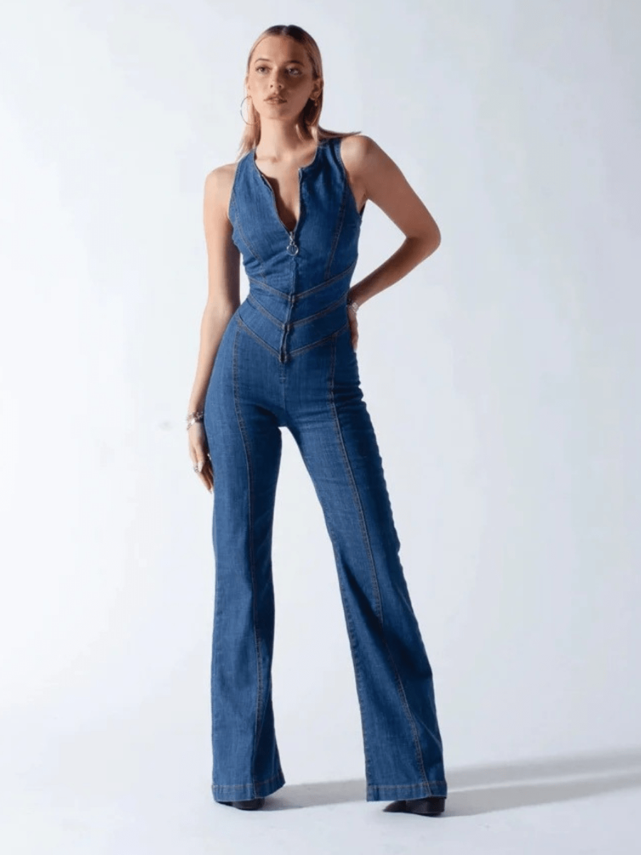 Iconische Denim Jumpsuit