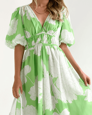 Abstracte Zomer Jurk