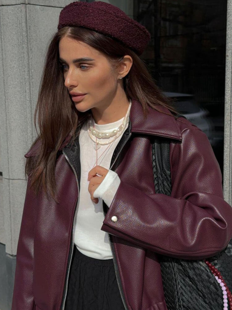 Chic Leather Jacket