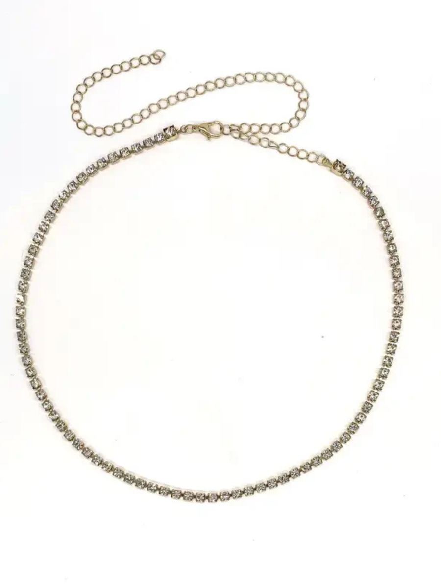 Minimalistische verfijnde beenketting