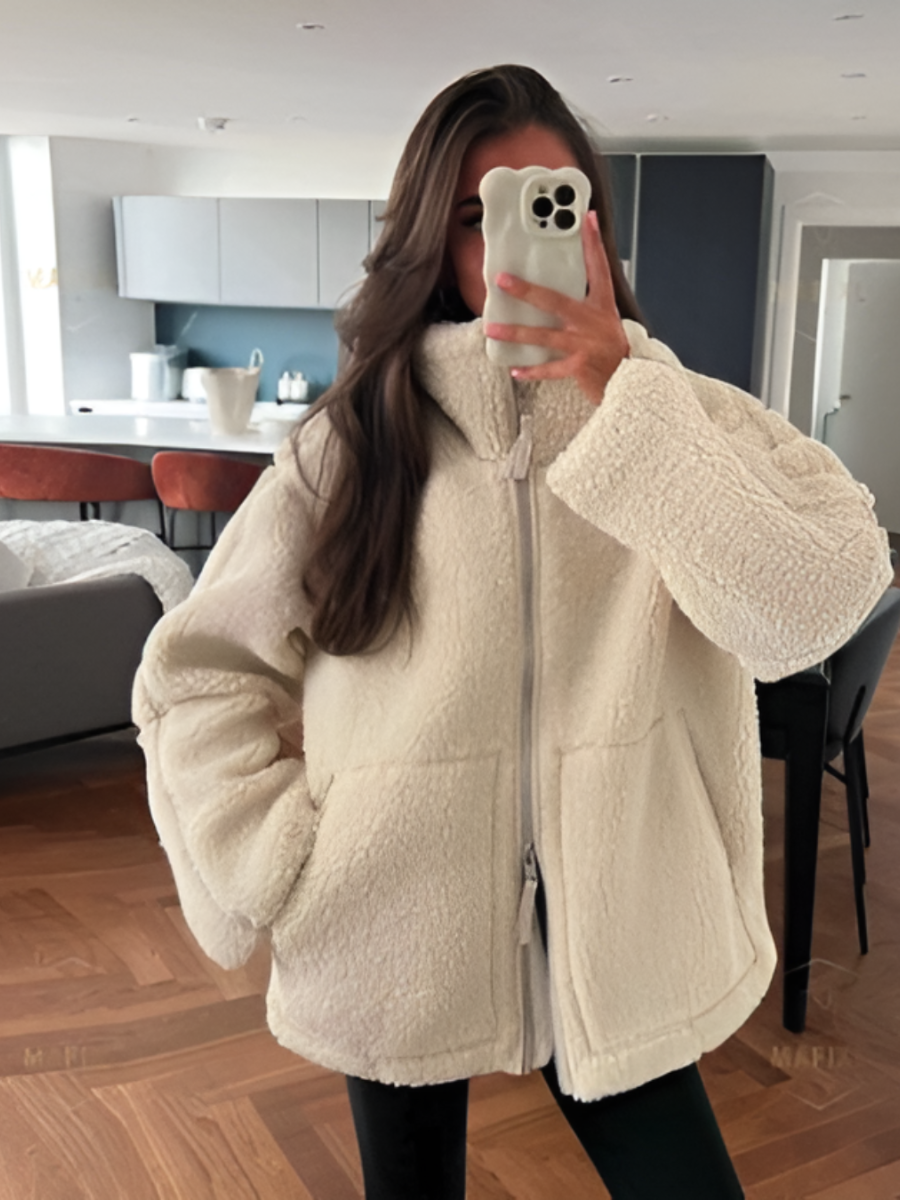 Cozy Comfy Teddy Jacket