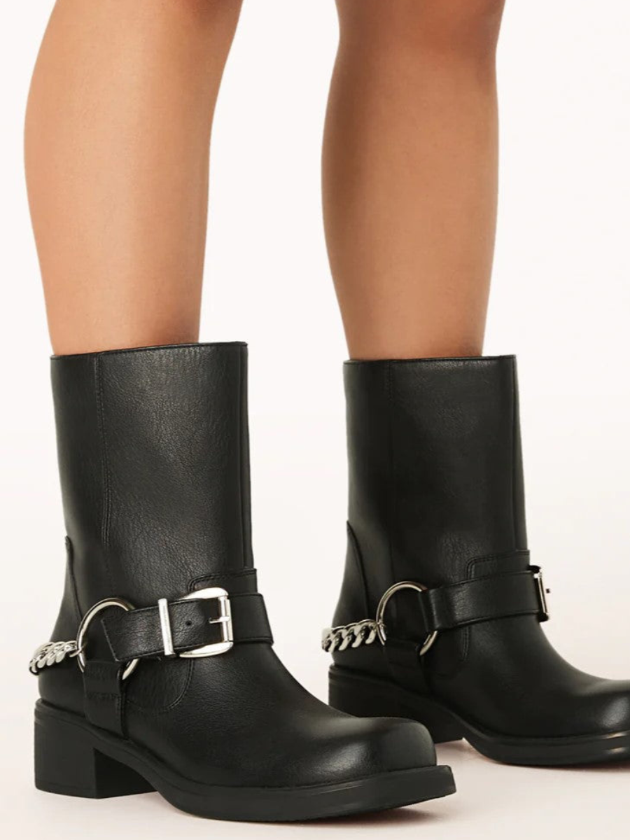 Black Combat Boots