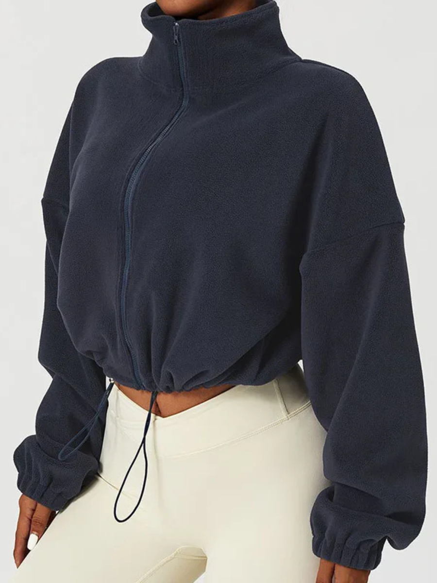 Cropped Sporty Fleece
