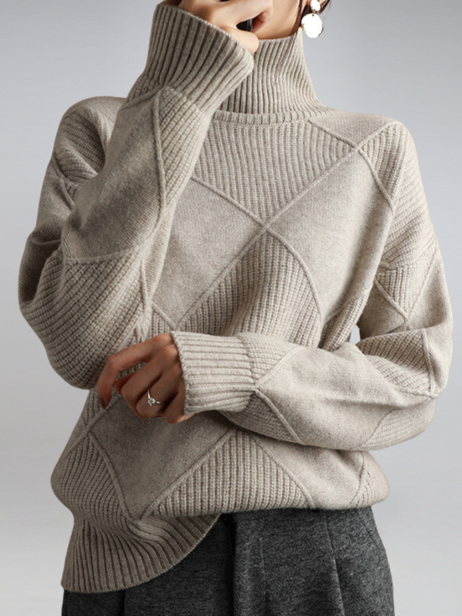 Warm Turtleneck Sweater